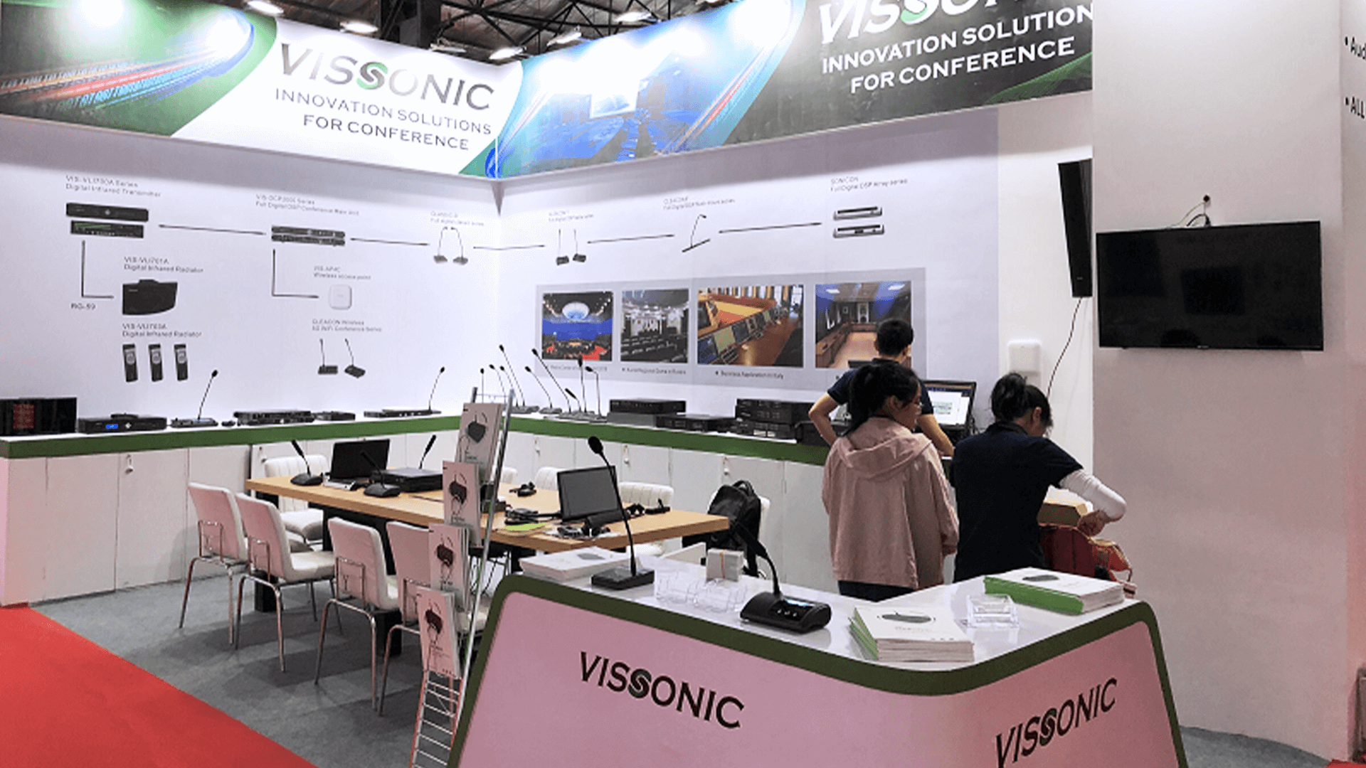 VISSONICs Exhibit in Infocomm India Exhibition 2019(图4)